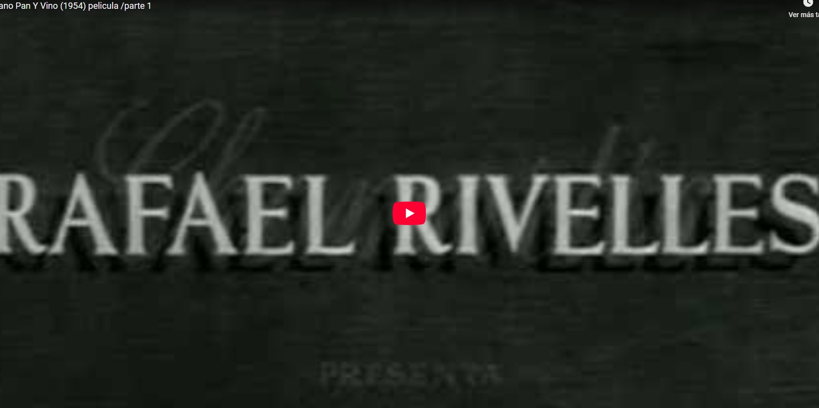 Marcelino Pan Y Vino (1954) pelicula /parte 1-6